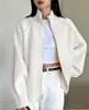 Jaqueta Suéter Estilo Preguiçoso para Mulheres 2026 Outono e Inverno Novo Estilo Coreano Cor Lisa Gola Alta Zíper Cardigã Tricotado Top