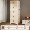 Caja de Almacenamiento Multicapa Gabinete de Almacenamiento para Juguetes y Snacks Caja Organizadora para Ropa y Colchas del Hogar Gabinete de Almacenamiento Plegable de Plástico