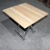 Mesa Dobrável Portátil 80cm Mesa de Estudo Mesa de Jantar de Restaurante Mesa Dobrável Necessidades Diárias para Casa Mercado de Barraca de Rua