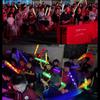 Palitos Fluorescentes al por Mayor, Palitos Fluorescentes de Esponja de Espuma de Colores, Palos de Soporte, Accesorios para Animación en Conciertos, Festivales de Música, Bares