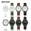 Reloj SANDA Explosiones Transfronterizas Moda Reloj de Cuarzo Juventud Joker Impermeable Simple Reloj de Cuarzo Al por Mayor