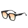 Nuevas Gafas de Prescripción Retro Negras para Hombres y Mujeres Gafas de Sol Cara Lisa Tendencia Coreana ins Xiaohongshu
