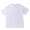 Camiseta Lisa de Tallas Grandes para Hombres y Mujeres, Top Pulóver de Verano con Cuello Redondo, Camiseta Versátil de Algodón Pesado, Diseño Impreso al por Mayor