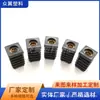 20 m8 porca quadrada plug interno ajustável prateleira de armazenamento rodízio plug interno fêmea plug de tubo plug interno fêmea longo