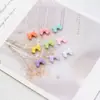 Liga colorido pequeno arco contas soltas contas diy acessórios material celular corrente pulseira colar jóias artesanais