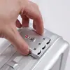 Maletín de Aleación de Aluminio-Magnesio Caja de Herramientas con Contraseña Equipo de Instrumentos Multifuncional Caja de Belleza Caja de Maquillaje Caja de Chips Maleta