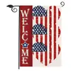 Bandeira de Jardim para o Dia da Independência Americana de 2026 EUA 250º Aniversário Comemorativa Decorativa para Quintal com Designs Personalizáveis