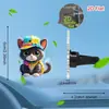 Lindo Clip de Perfume para Ventilación de Coche de Gato Gatito Acrílico Decoración de Coche Accesorio de Interior Adorno de Fragancia