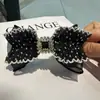 Presilha de Cabelo Laço de Organza Pérola Presilha de Mola com Zircônia Acessórios de Cabelo Nova Presilha Top Penteado de Temperamento 2026 Novo