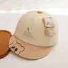 Gorro para Bebé y Niño Pequeño Lindo Panda Ala Suave Gorra Pico de Pato Sombrilla Primavera y Otoño Gorra de Béisbol Lindo Panda