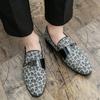 Nuevos Zapatos Doudou Primavera y Otoño 2025 Estilo Retro Británico Zapatos de Piel Casual de Negocios para Hombre Zapatos de Piel sin Cordones de Caña Baja Dropshipping