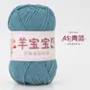 Oveja Bebé Hilo de Algodón Peinado de 4 Cabos Hilo de Algodón de Leche Ovillo para Tejer a Mano DIY Crochet Kit de Materiales para Bufanda Suéter de Bebé