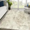 Tapete Moderno Abstrato Lavável à Máquina Amazon Falso Caxemira Sala de Estar Resistente ao Desgaste Antiderrapante Manta para Sofá Tapete de Quarto ao Lado da Cama