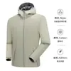 Jaqueta funcional à prova de frio com forro interno de fleece, à prova de vento, resistente à água, resistente ao desgaste, fleece espesso, quente e respirável, vestuário de trabalho unissex