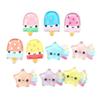 Pegamento Crema Accesorios de Resina Arcoíris Cara Sonriente Diadema DIY Estrella de Cinco Puntas Accesorios de Paleta de Hielo Accesorios para el Cabello Materiales Charms DIY para Zapatos