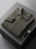 Cárdigan de Lana Otoño e Invierno Cárdigan de Punto para Hombre 2024 Nuevo Holgado Ropa Exterior de Moda Solapa Engrosada Talla Grande Chaqueta para Hombre