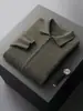 Cárdigan de Lana Tejida para Hombre 2024 Primavera y Otoño Nuevo Estilo Color Sólido Manga Larga Prendas de Abrigo Cárdigan Suéter Moda Ropa para Hombre