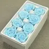 Flor Mágica Flor Eterna Clase A 4-5 Rosa Rueda de la Fortuna Demonio Azul Unicornio diy Yunnan Material de Flor Seca