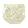 Ropa interior antibacteriana de algas marinas 10A para mujer, de cintura media, color liso, transpirable, sin costuras, control de abdomen, realce de glúteos, cómoda y amigable con la piel