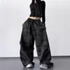 Pantalones Camuflados Holgados de Street Dance de Moda 2026 Súper Populares Primavera y Otoño Nuevo Estilo Ajuste Holgado para Personas Altas Pantalones Anchos Casuales Únicos