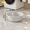 Set de tocador estudiantil de plástico grueso de alta calidad para el regreso a clases, cubeta de agua y lavabo de plástico engrosado para uso en dormitorio