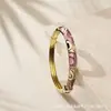 Nuevo Pulsera de Esmalte Pintado Cloisonné Estilo Chino con Diseño de Goteo de Aceite, Souvenir Turístico Popular al por Mayor