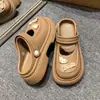 Nuevas Sandalias Cerradas de Verano 2026 Lindas y Juveniles para Mujer, Sandalias de Exterior Hello Kitty, Sandalias de Playa