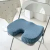 Nuevo cojín de silla de oficina bonito y moderno, verano transpirable, algodón viscoelástico, cojín para silla sedentaria, cojín para flatulencias, cojín de asiento de malla, no da calor