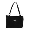 Moda atmosférica para ir al trabajo pana 2024 invierno nuevo estilo western casual color liso popular este año bolso de hombro tote