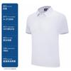 Camisa polo de manga curta de verão para homens e mulheres, com lapela, macacão de manga curta, camiseta com logotipo personalizado, camisa cultural, roupas de trabalho bordadas