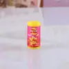 Miniatura simulação estéreo embalagem cilíndrica batata frita casa de boneca 1:12 modelo de supermercado enfeites casa de brincar infantil brinquedos