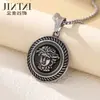 2025 Nuevo Venta Caliente Transfronteriza Amazon Aliexpress Creativo Moderno Simple Versátil Acero Inoxidable Colgante para Hombre