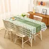 Mantel Peva Impermeable y a Prueba de Aceite Sin Lavado, Lujo Ligero y Tacto de Alta Gama, Tapete Cuadrado Simple de Dibujos Animados para Picnic, Mantel para Dormitorio de Estudiantes