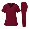 Uniformes de Doctor Personalizados de Secado Rápido con Bloques de Color y Logo, Uniformes para Técnicos Médicos y de Belleza, Soporte para Lotes Pequeños, Uniformes Quirúrgicos Bordados