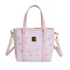 Bolso de Mano para Mujer 2026 Nuevo Estilo Lindo Bolso Cruzado Estampado Bolso de Hombro Simple Casual Bolso Cubo para Viajes