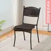 Silla pequeña de ratán para el hogar Zy respaldo de silla silla sala de estar balcón ocio doméstico silla de ratán tejida a mano taburete bajo silla de comedor