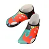 Zapatos de Playa para Niños Transfronterizos, Antideslizantes de Suela Blanda Estampados para Exteriores Acuáticos, Calcetines para Pisos de Deportes Interiores, Secado Rápido