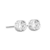 Pendientes Statement para Hombre, Estilo Minimalista Moderno y Único, Pendientes de Letra con Incrustaciones de Diamantes, de Moda y Versátiles, Accesorios Creativos Geométricos para Orejas de Hombre