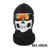 Máscara Táctica Ghost Riding de Call of Duty Máscara de Calavera con Agujero Único Gorro Estampado Máscara Antipolvo para Motocicleta
