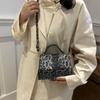 Bolso Bandolera Retro Europeo y Americano Estampado de Leopardo, Bolso de Mano Moderno y Elegante, Nuevo Bolso de Hombro de Moda para Mujer Otoño e Invierno 2026