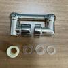 Grifo Universal con Salida de Agua Giratoria, Caño Extensible, Conector Aireador, Brazo Mecánico Antisalpicaduras, Admite Etiquetado Transfronterizo