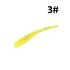 35mm0.3g cauda de agulha isca macia equipamento de pesca pesca de raiz isca macia ponta verde boca de cavalo boca oblíqua olho vermelho isca artificial equipamento de pesca isca de pesca