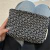 Bolsa de Maquillaje para Niña Estilo Xiao Xiang Bolsa de Almacenamiento Bolsa para Base de Maquillaje Compacta Lápiz Labial Bolsa con Cremallera Cosmético Portátil para Viaje Bolsa de Lavar