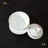 Revisión Wuyishan Gaiwan Té de Roca 8g Pueblo Zhengyan Tianxin Porcelana Blanca Té de Lucha