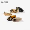 Nuevo Clip para el Cabello de Acetato Wjia Moda Etiqueta Dorada Sensación de Alta Gama Pinza de Pato para Mujer Clip para Flecos Rebeldes Accesorios para el Cabello Pinza para el Cabello Tocado