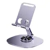Soporte Metálico Giratorio 360 Grados para Teléfono Móvil Venta al por Mayor Plegable Multifuncional Transmisión en Vivo Drama Aprendizaje Tablet Teléfono Móvil Universal