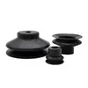 Braço Robótico Tianxing Cabeça Grande Furo de Montagem com Ventosa 8mm Ventosa de Vácuo Preta Borracha Nitrílica Bico de Sucção Antiestático