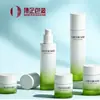 Botella Redonda Recta 20G30G50G30Ml50Ml100Ml120Ml Blanco Estilo Médico Estético Botella de Vidrio Set de Productos para el Cuidado de la Piel
