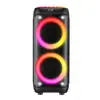 Altavoz Popular de Comercio Exterior Inalámbrico para Fiestas con Subwoofer, Alta Potencia 160W, Altavoz con Luz de Colores para Reuniones al Aire Libre y Baile Cuadrado