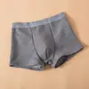 Ropa interior térmica cálida para hombre de invierno con forro polar, engrosada, resistente al desgaste, pantalones largos tipo bóxer para las piernas, pantalones bóxer para mediana edad y personas mayores